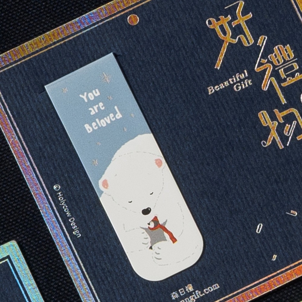 森日禮Sunngift 懷特熊書籤磁鐵 共9款-規格圖11