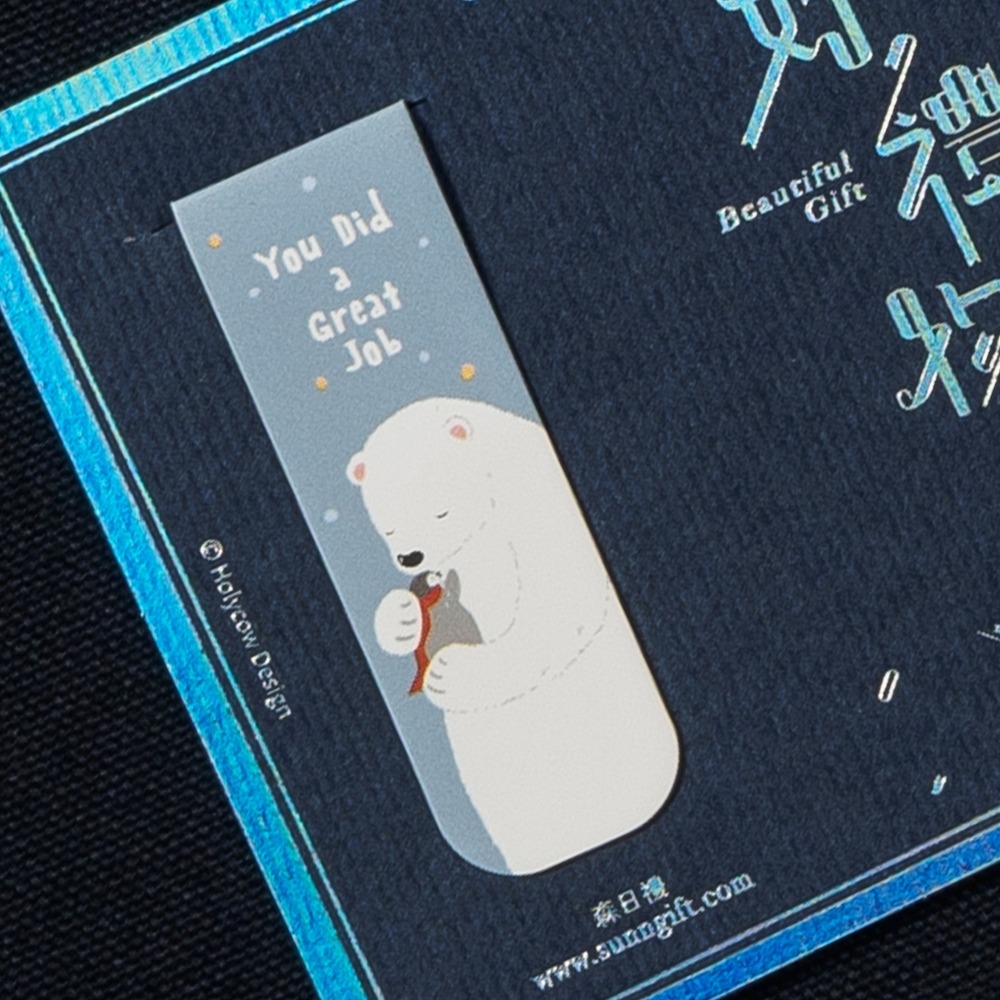 森日禮Sunngift 懷特熊書籤磁鐵 共9款-規格圖11