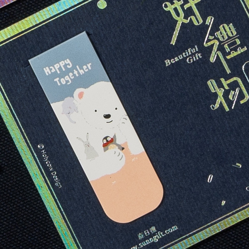 森日禮Sunngift 懷特熊書籤磁鐵 共9款-規格圖11