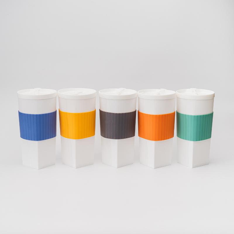 斗宅e生活 斗宅折折杯 折折杯 隨身環保杯 咖啡杯 耐高溫 環保 便利 togo-細節圖2