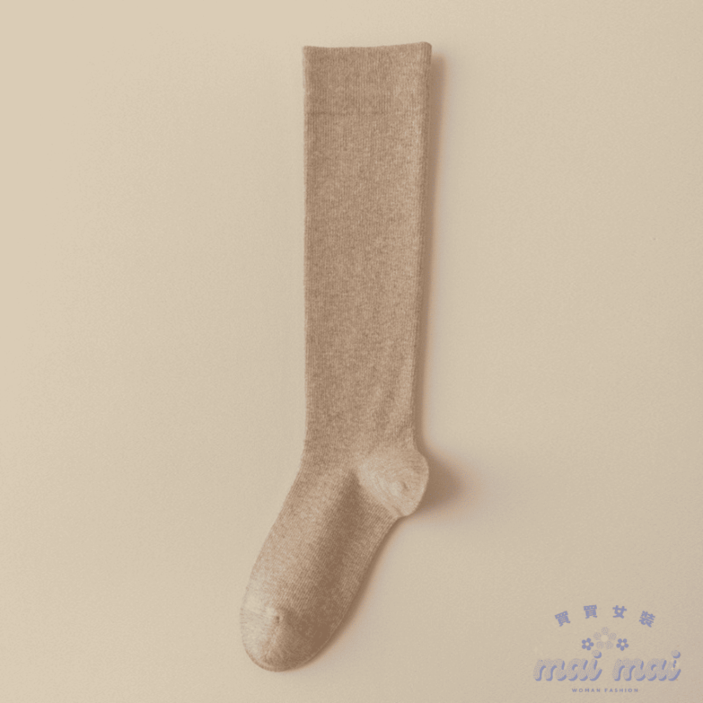 【買買女裝】台灣現貨 長襪 膝上襪 過膝襪 中筒襪 素色襪 高筒襪 白長襪 長筒襪 JK襪 大腿襪 襪子【A003#】-規格圖9