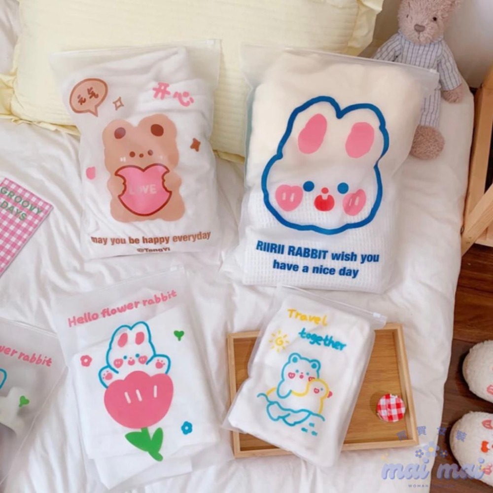 【買買女裝】台灣現貨🔥 超實用收納袋 透明磨砂 旅行收納袋 衣物多功能 收納袋【L018#】-細節圖2