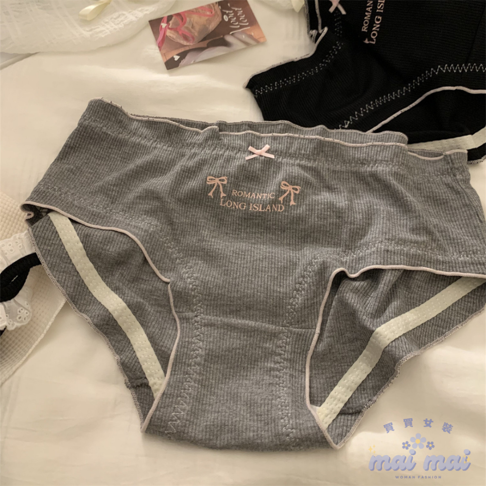 【買買女裝】台灣現貨 抗菌內褲🎀日系甜美純棉薄款內褲 透氣內褲 中腰內褲 內褲 女生內褲 三角內褲 女內褲【U105#】-規格圖8
