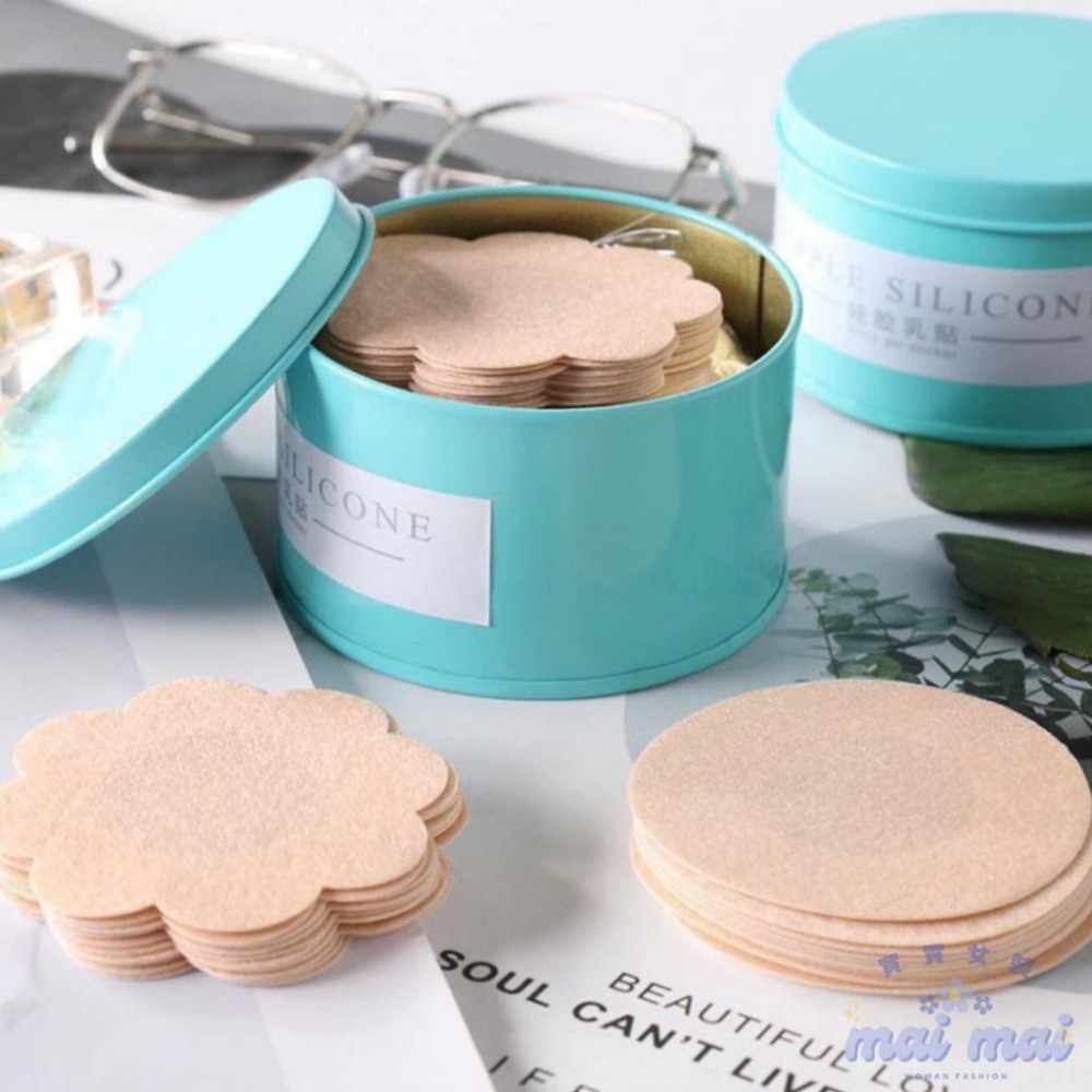 【買買女裝】台灣現貨 買十送一  防激凸 一次性胸貼 隱形內衣 透氣低敏 夏日必備 胸貼【L011#】-細節圖2