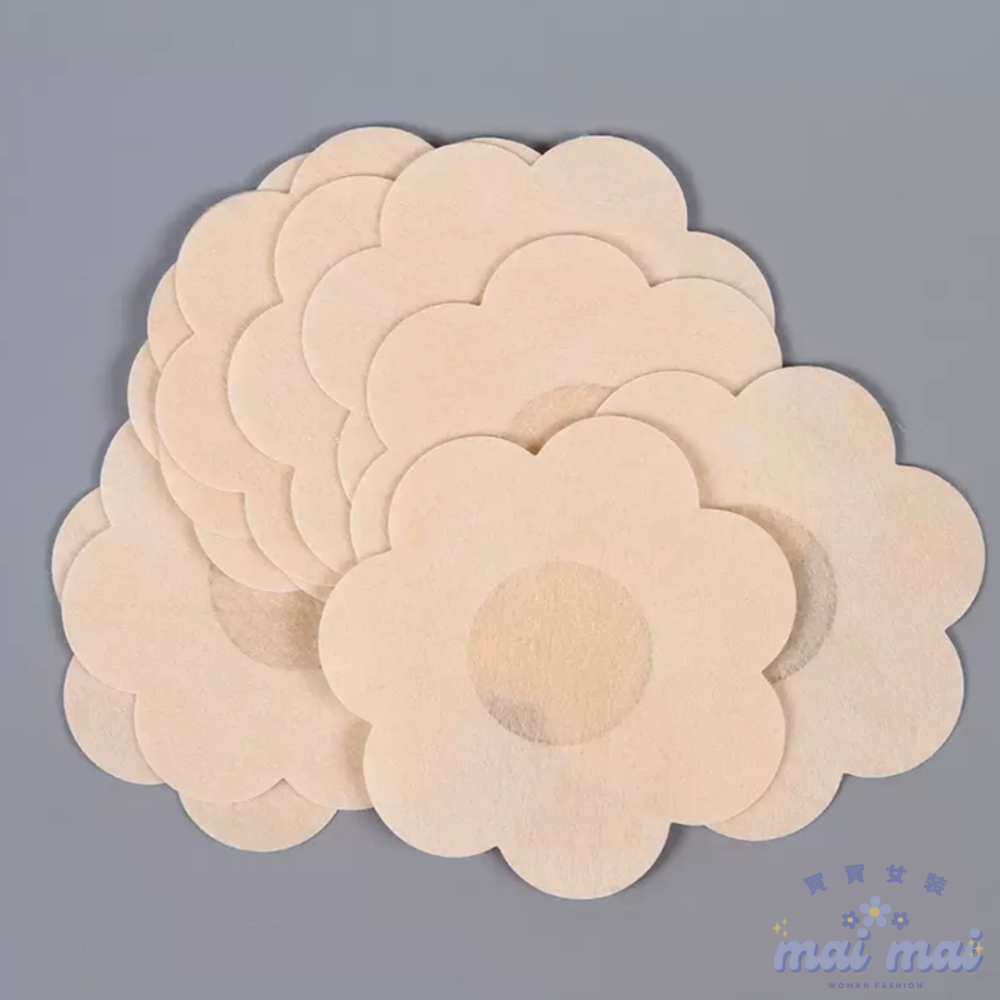 【買買女裝】台灣現貨 買十送一  防激凸 一次性胸貼 隱形內衣 透氣低敏 夏日必備 胸貼【L011#】-規格圖2