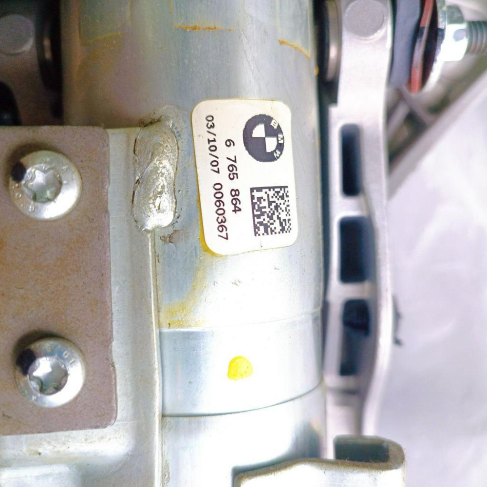 BMW 寶馬 525i E60 520i 523i 原廠 槍管 方向盤馬達 方向機柱 原廠件 正廠件 2004年 前期-細節圖6