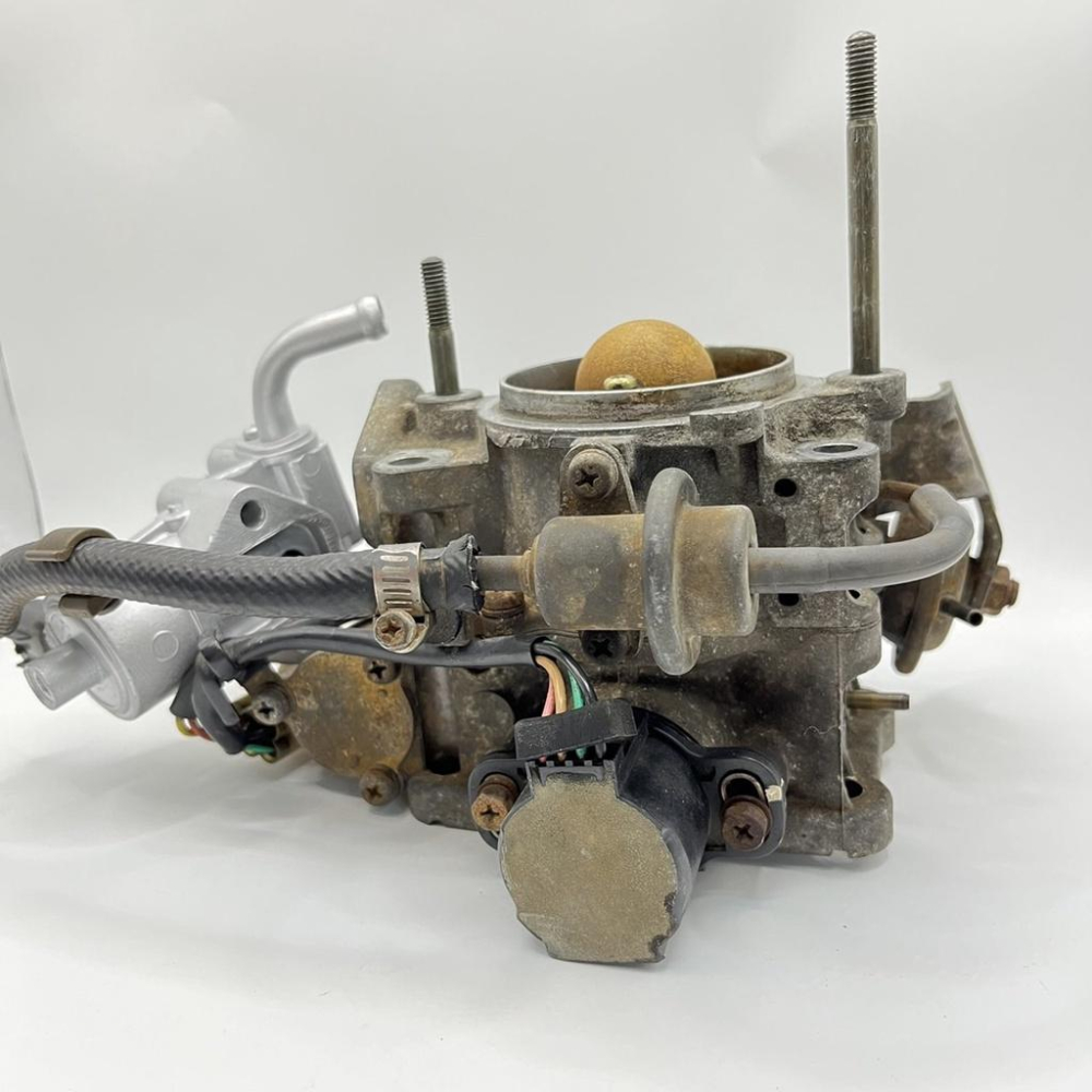 鈴木 SUZUKI 吉星 單點 原廠 拆車 節氣門 總成 含 帶速馬達 IAC 冷車提速器-細節圖3