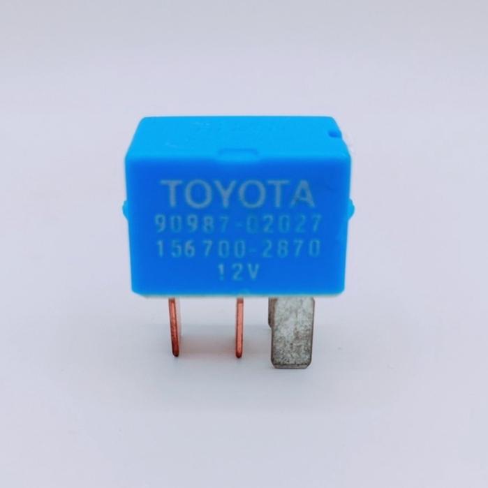 TOYOTA 豐田 電裝 繼電器 冷氣風扇RELAY ALTIS YARIS VIOS CAMRY 9098702027-細節圖2
