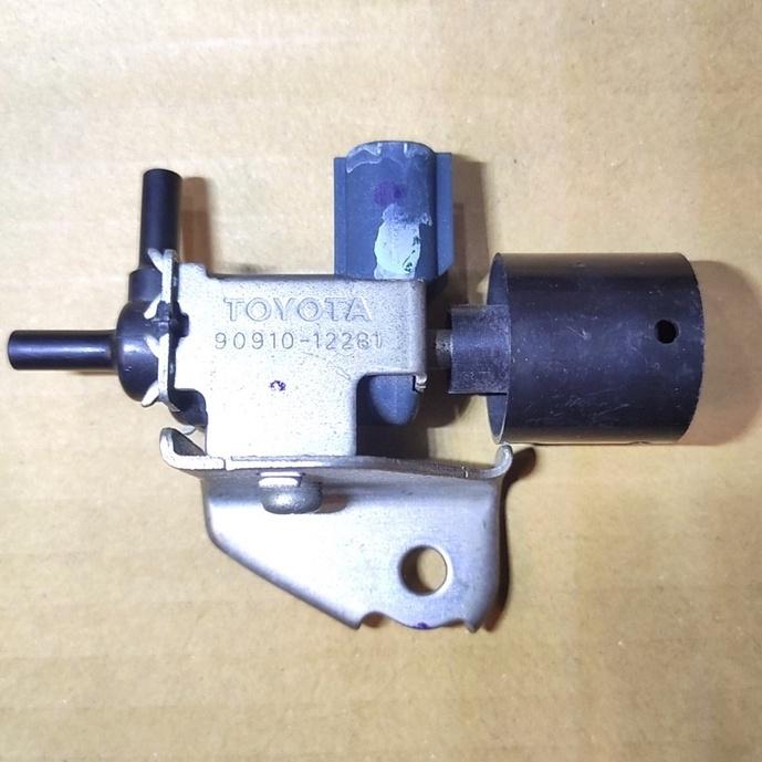 TOYOTA豐田COROLLA/ALTIS/WISH 1.6/1.8L ZR引擎 原廠火車頭電磁閥 9091012281-細節圖4