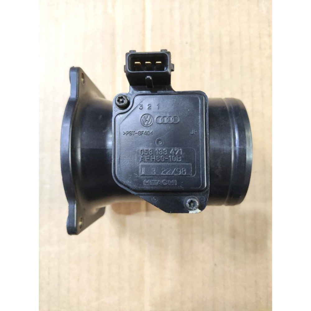 AUDI  奧迪 A4/A6/PASSAT/OCTAVIA 原廠 流量計 MAF 058133471/AFH60-10B-細節圖4