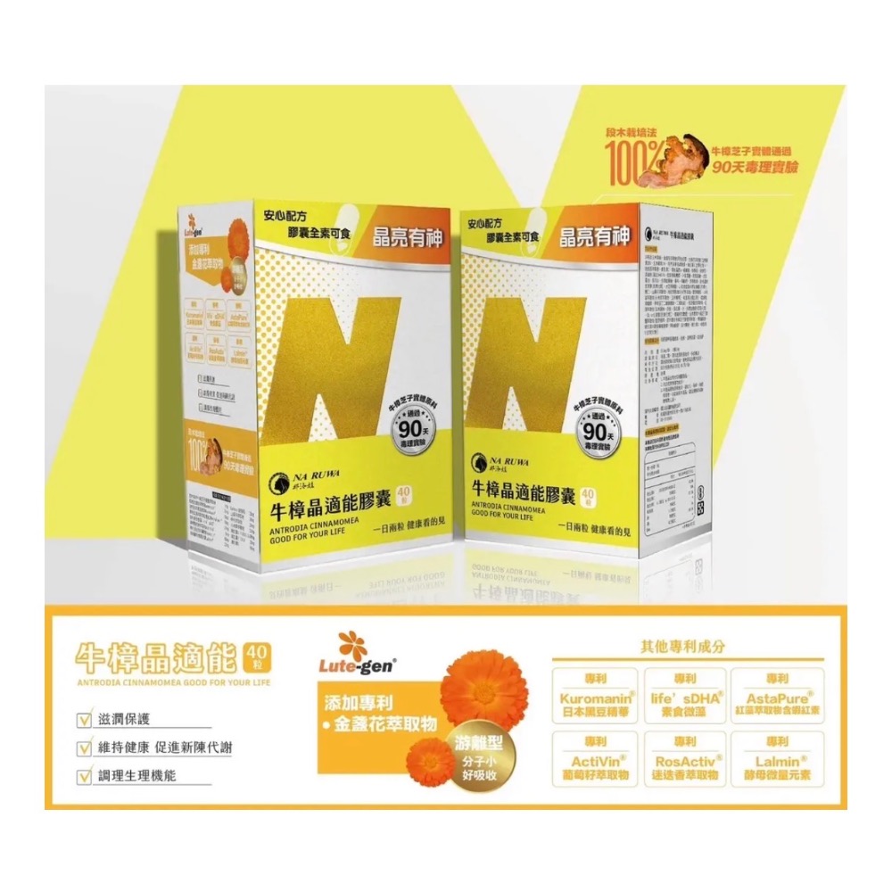 牛樟晶適能複方膠囊 ~規格：40粒/盒-細節圖6