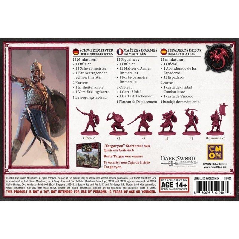 【奧丁模型】冰與火之歌戰棋模型遊戲：無垢者菁英劍兵-細節圖3