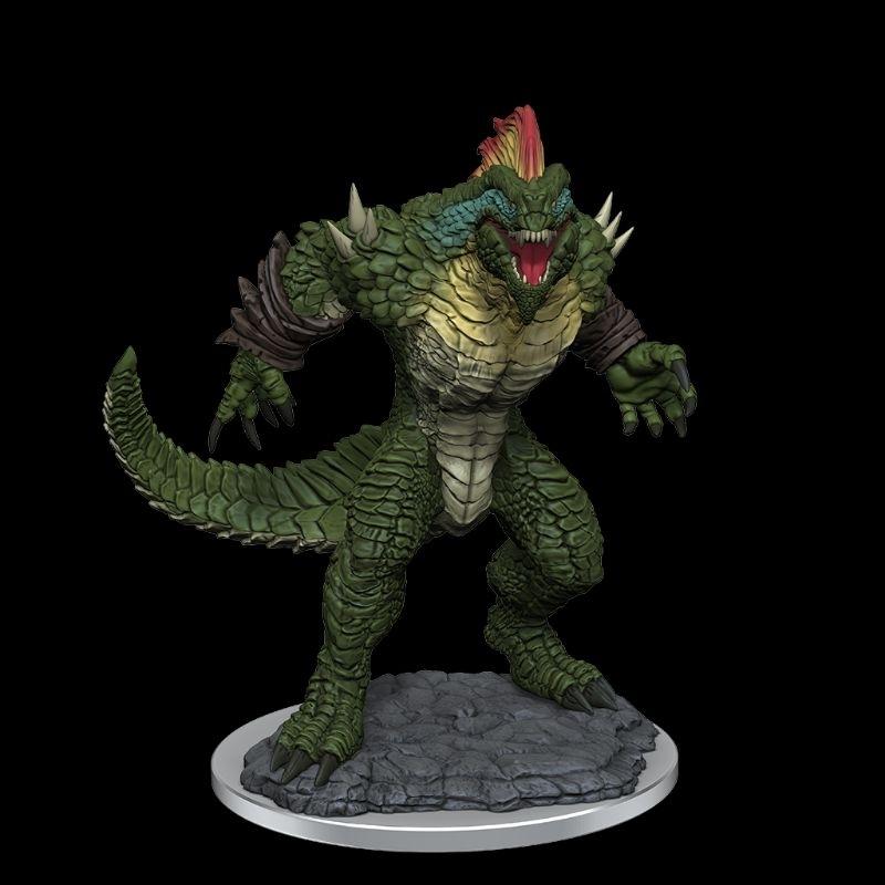 【奧丁模型】龍與地下城：蜥蜴人屠殺者_Lizardfolk Render-細節圖3