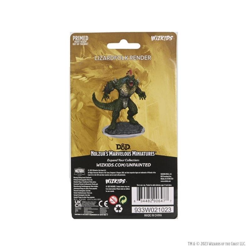 【奧丁模型】龍與地下城：蜥蜴人屠殺者_Lizardfolk Render-細節圖4