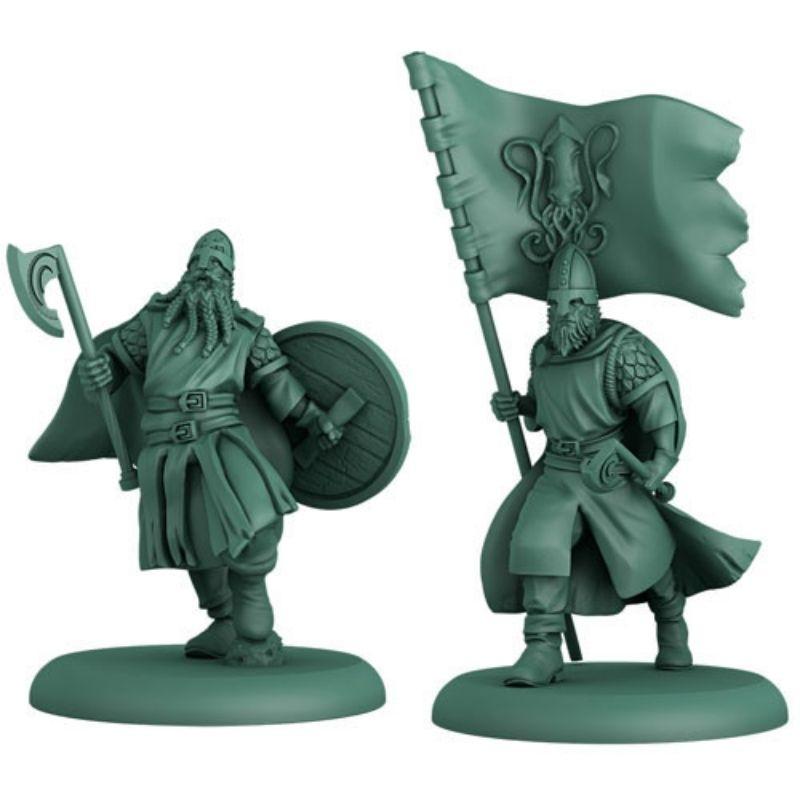 【奧丁模型】冰與火之歌戰棋模型遊戲：黑潮精銳戰士-細節圖2