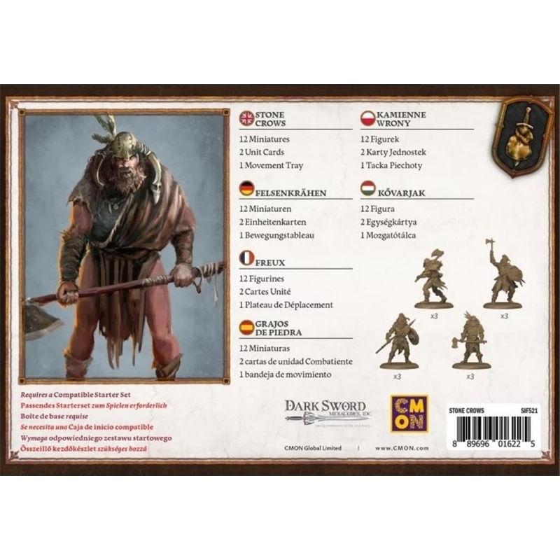 【奧丁模型】冰與火之歌戰棋模型遊戲：石鴉部-細節圖4