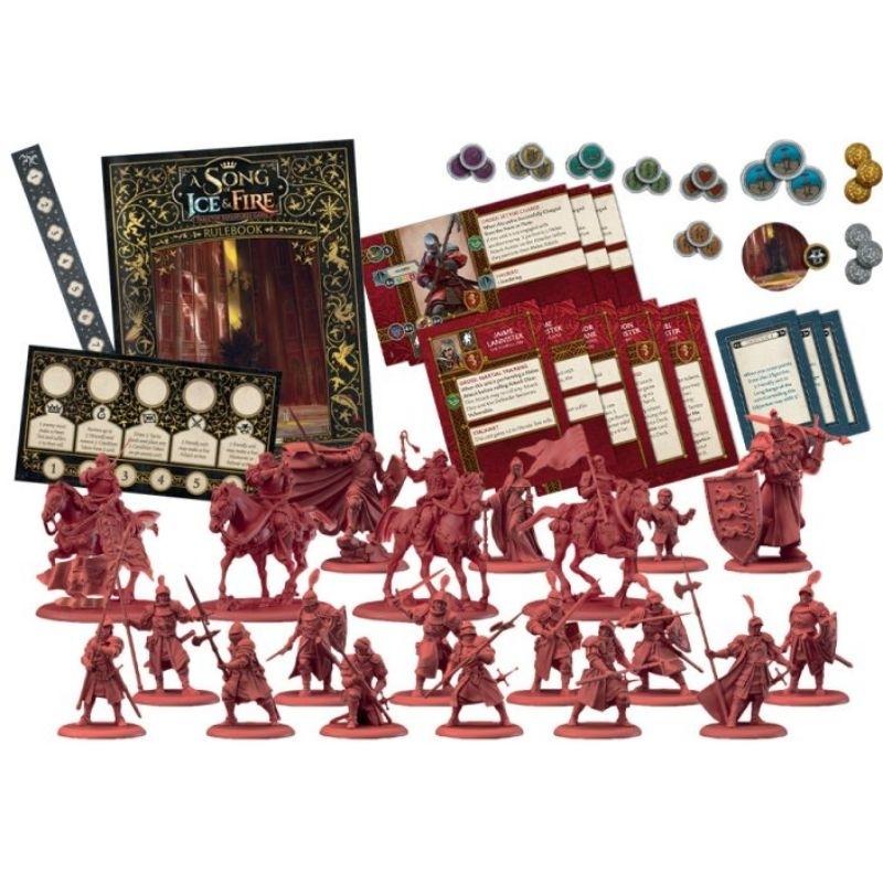 【奧丁模型】冰與火之歌戰棋模型遊戲：蘭尼斯特起始盒英文版-細節圖6