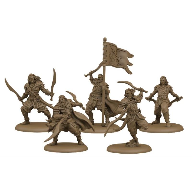 【奧丁模型】冰與火之歌戰棋模型遊戲：暴鴉團劍舞者-細節圖2