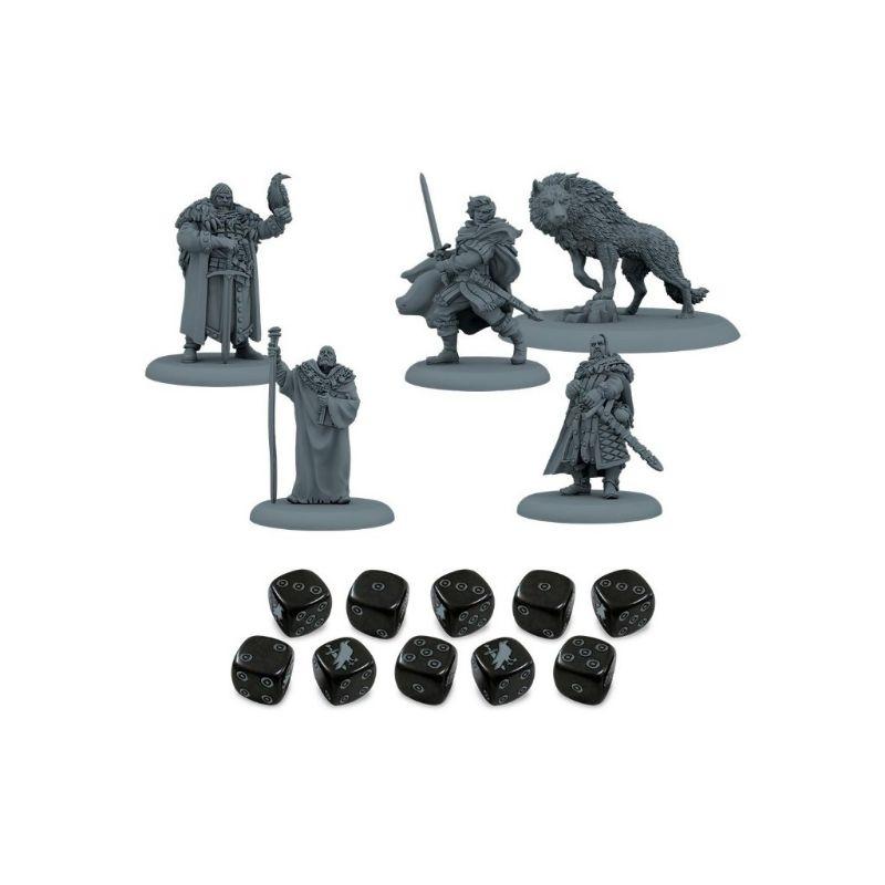 【奧丁模型】冰與火之歌戰棋模型遊戲：守夜人起始盒中英文雙語版-細節圖3