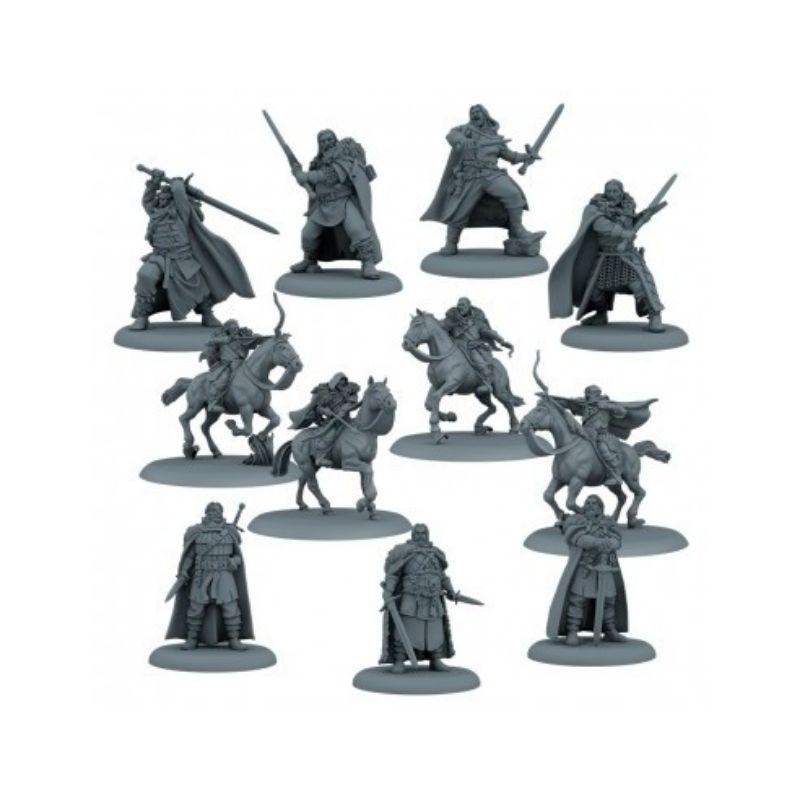 【奧丁模型】冰與火之歌戰棋模型遊戲：守夜人起始盒中英文雙語版-細節圖4