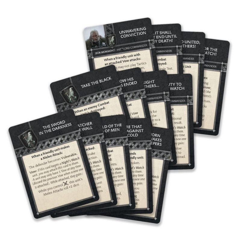 【奧丁模型】冰與火之歌戰棋模型遊戲：守夜人起始盒中英文雙語版-細節圖6