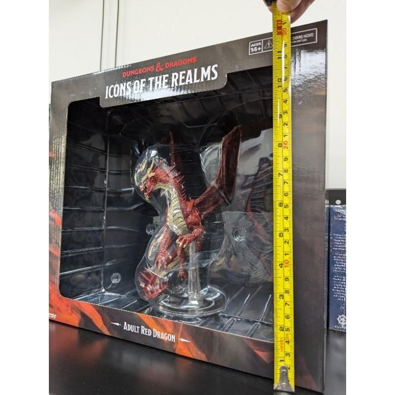 【奧丁模型】龍與地下城：成年紅龍（微盒損）-細節圖5