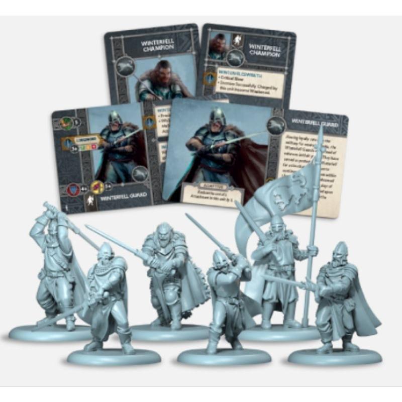 【奧丁模型】冰與火之歌戰棋模型遊戲：臨冬城護衛-細節圖2