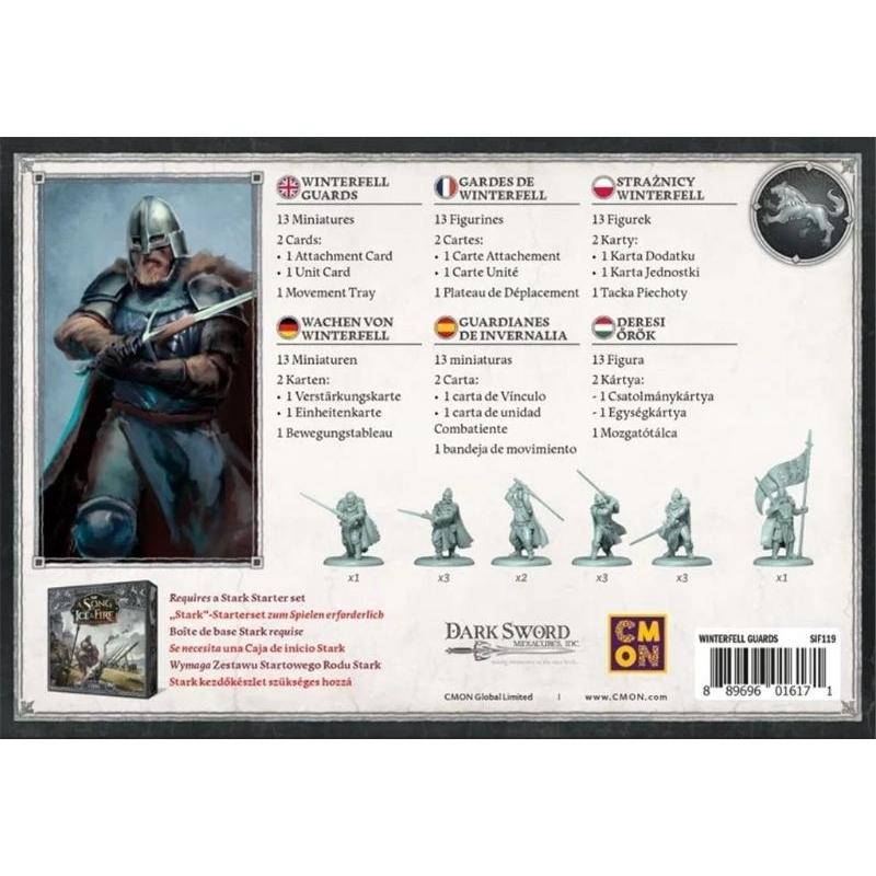 【奧丁模型】冰與火之歌戰棋模型遊戲：臨冬城護衛-細節圖4