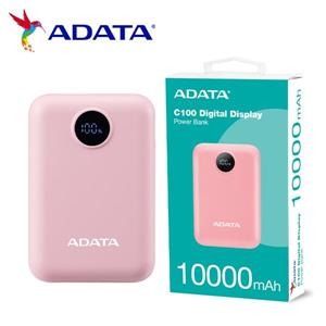 威剛 ADATA C100 Digital 10000mAh PD/QC 20W 高效快充行動電源-規格圖1