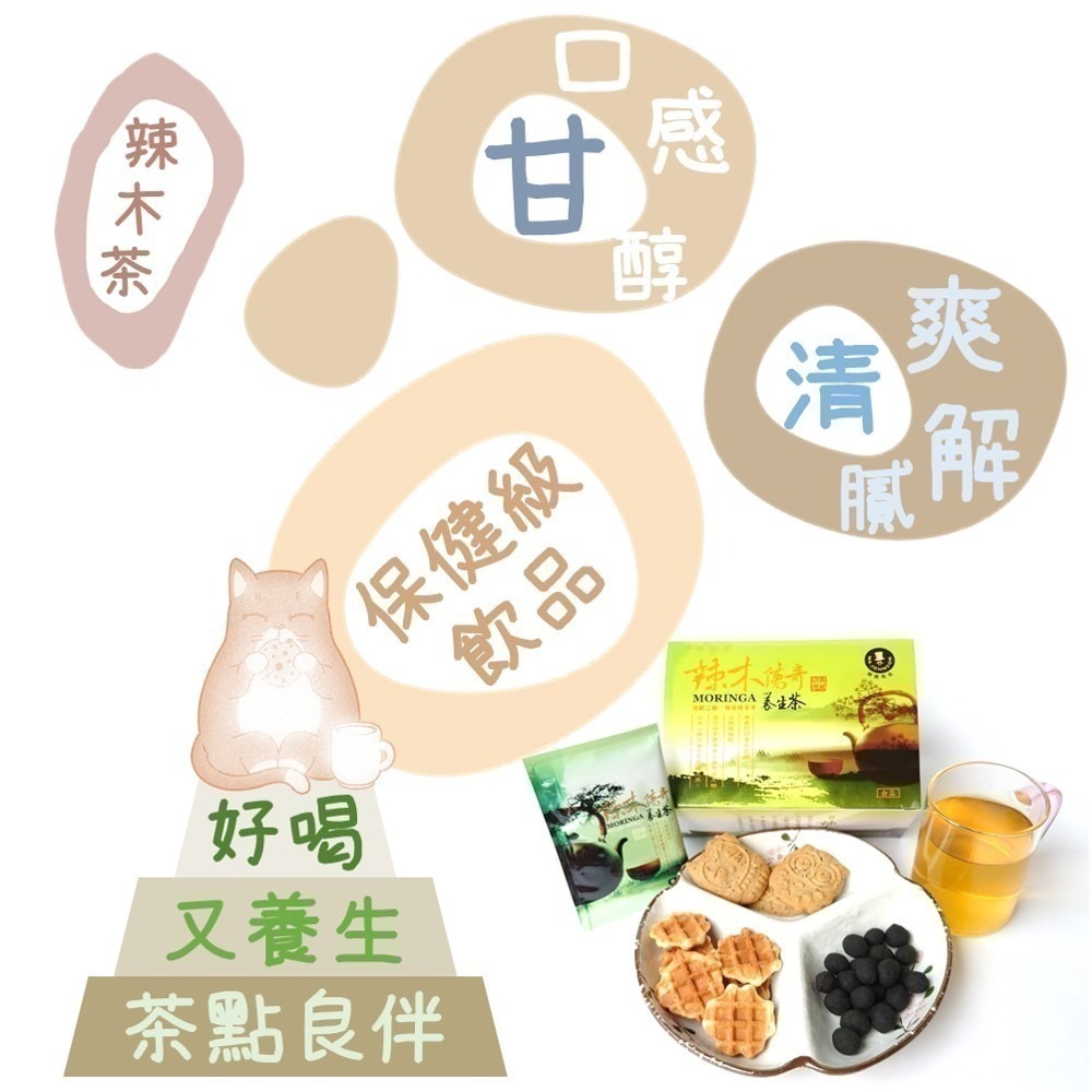 【辣木傳奇養生茶】4gx15包 辣木茶 豐富營養素 甘醇 解膩 耐泡 回沖多次 養生料理包 MORINGA 現貨 富強森-細節圖4