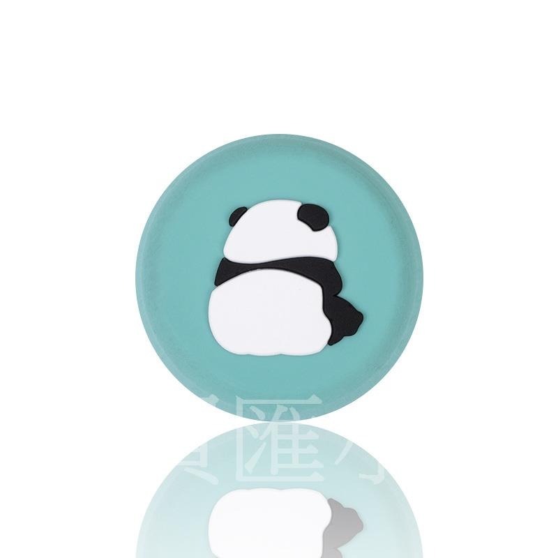 可愛圖案矽膠防撞墊 創意造型門後櫥櫃防撞墊 加厚門把防護墊-規格圖11