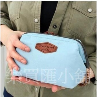 多功能時尚大口洗漱包 方便攜帶棉布化妝包-規格圖7