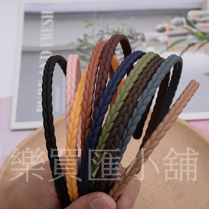 磨砂辮子髮箍-細節圖2
