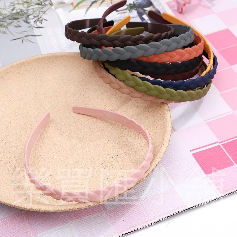 磨砂辮子髮箍-細節圖3