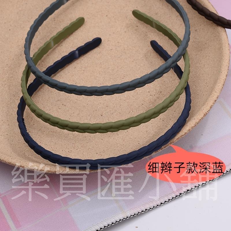 磨砂辮子髮箍-規格圖7