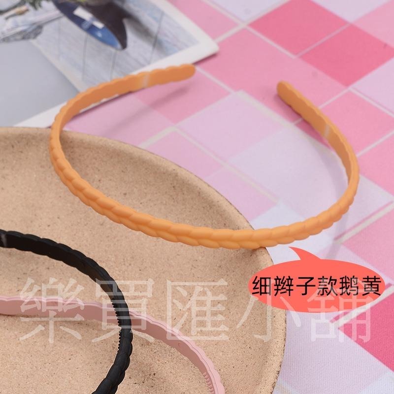 磨砂辮子髮箍-規格圖7