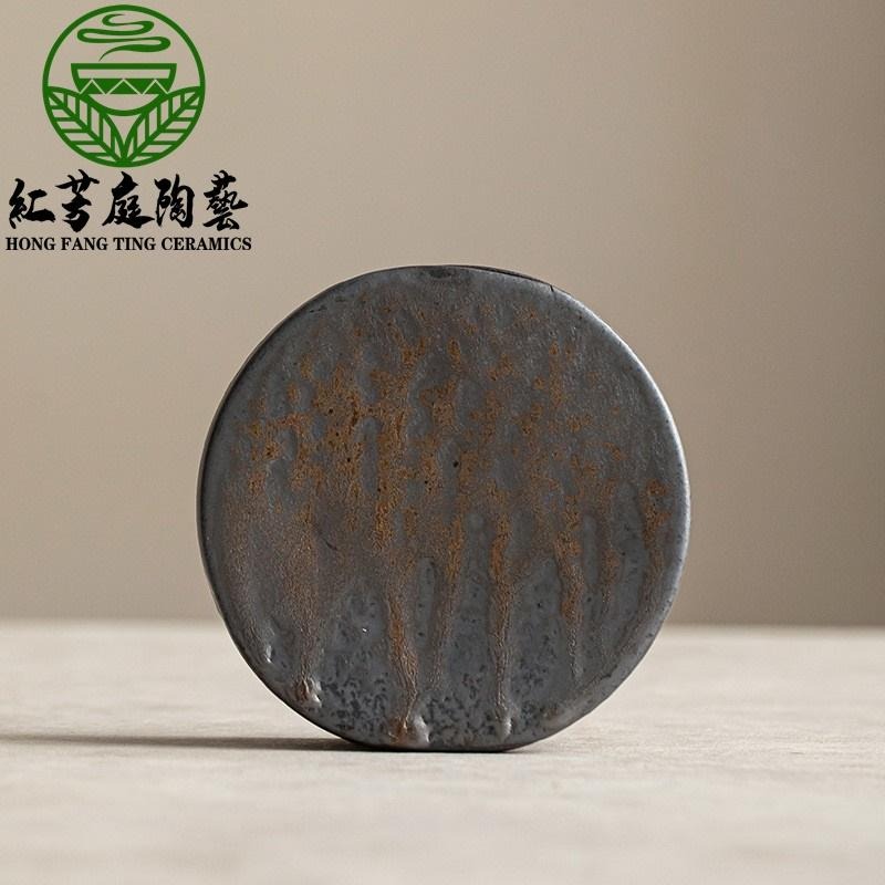 【紅芳庭】鎏金色 破曉 花器 日式 插花 花瓶 茶道花器/花插 功夫茶道專用器具 泡茶用具-細節圖8