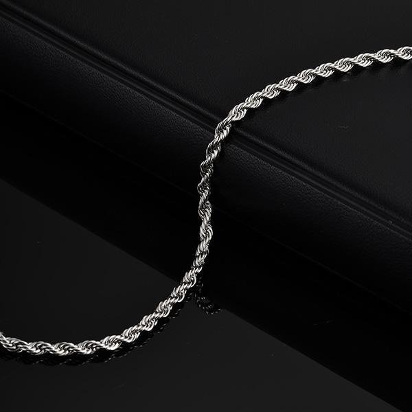 《QBOX 》FASHION 飾品【GBR-2489】 個性麻花繩結圓珠按扣鈦鋼手鍊/手環-細節圖6