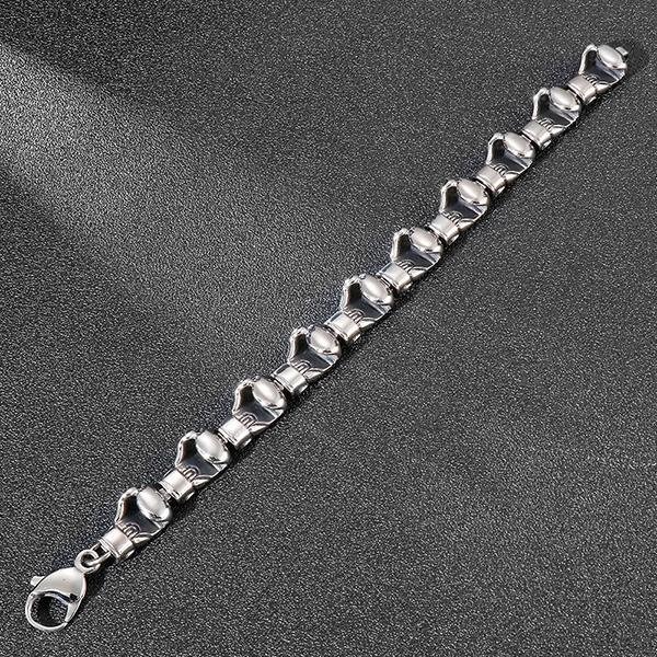 《QBOX 》FASHION 飾品【BK81409】 個性運動風拳擊手套環扣鈦鋼手鍊/手環-細節圖7