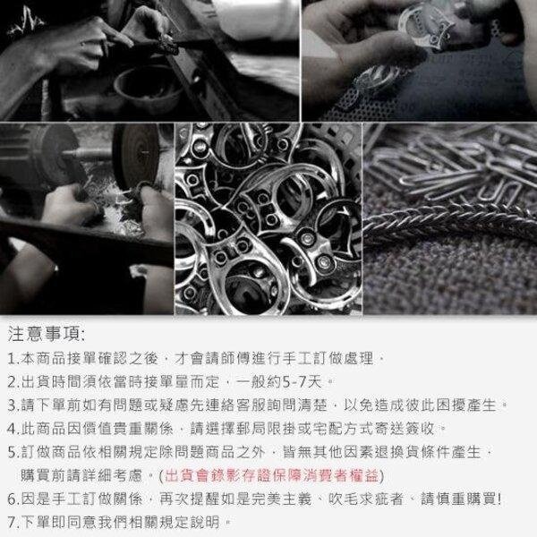 《 QBOX 》FASHION 飾品【TBC565177】精緻個性復古藏式祈福轉經筒S925純銀墬子項鍊/掛飾-細節圖10