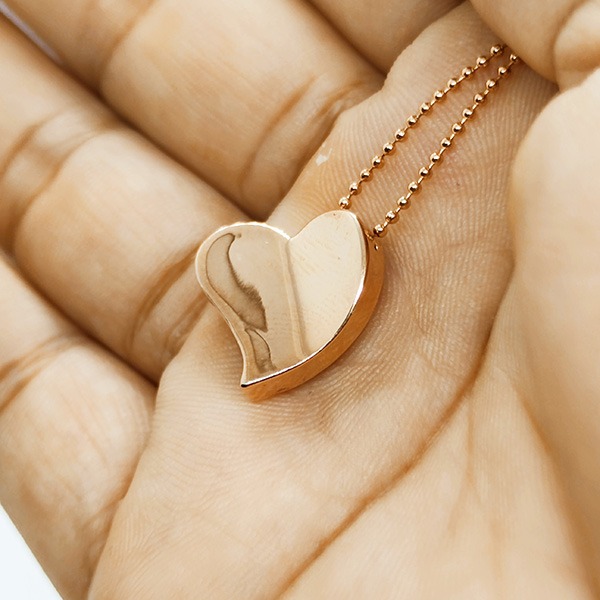 《QBOX 》FASHION 飾品【C5814060】精緻個性「心芒密語」鑲嵌鏤空愛心墬子項鍊/鎖骨鍊-細節圖4