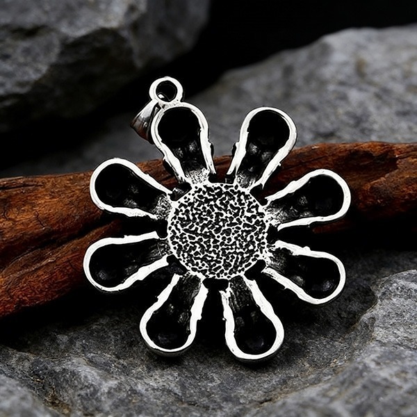 《QBOX 》FASHION 飾品【CBP8-360】精緻龐克風眼球骷顱頭鈦鋼墬子項鍊/吊墜-細節圖6