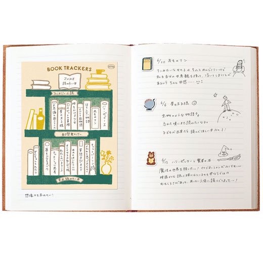 【文具室務】日本 Greeting Life WHW 閱讀筆記便利貼 便利貼 筆記 記事 手帳 HWPG-2 日本製-細節圖3