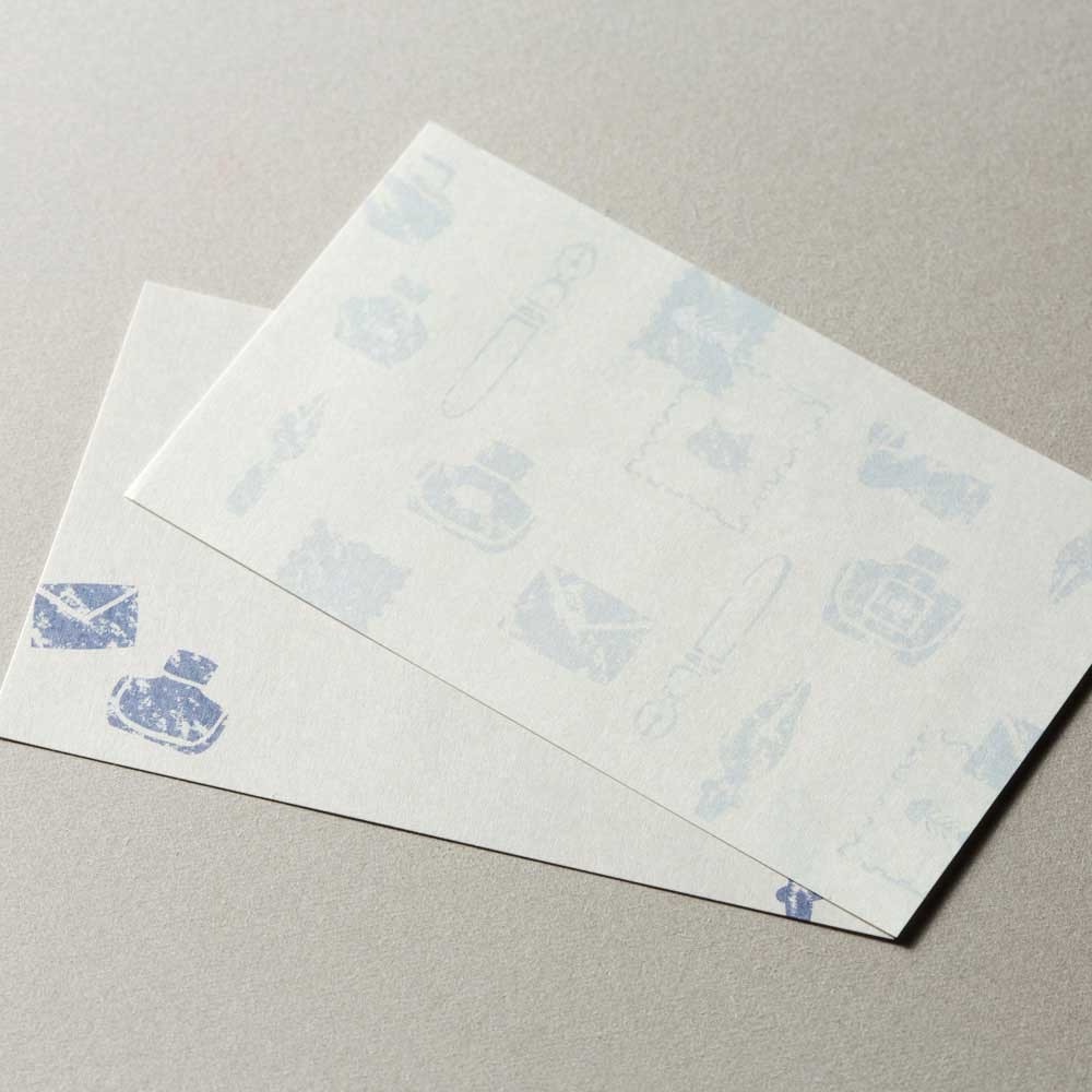 【文具室務】日本 エヌビー社 N B 社 小粋メモ small box memo 鋼筆插畫 便條紙 手帳素材 日本製-細節圖4