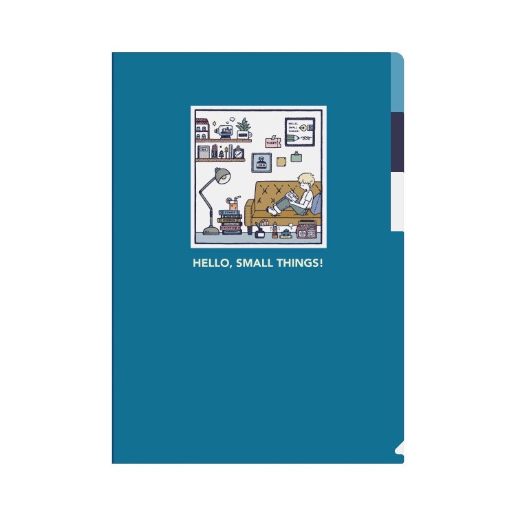 【文具室務】日本 Papier Platz Eric 3層A4資料夾 Hello small things 資料夾 文件-細節圖4