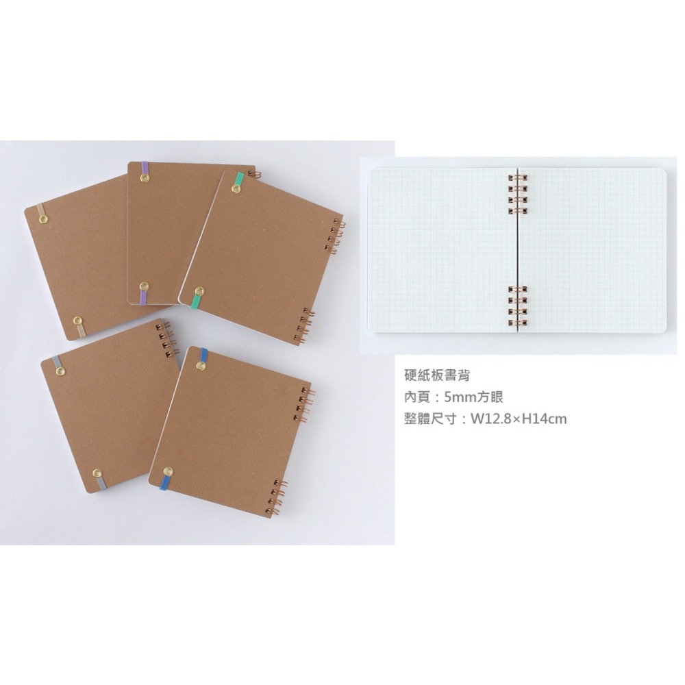 【文具室務】日本 Green Flash KOHAKU 透明方型筆記本 方眼 筆記本 北極熊 剉冰 冰飲 記事本-細節圖3