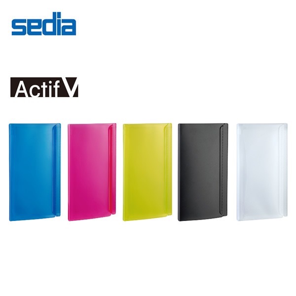 【文具室務】日本 SEDIA Actif V Flip Slim Case Smart Pocket A4三折 資料夾-細節圖6