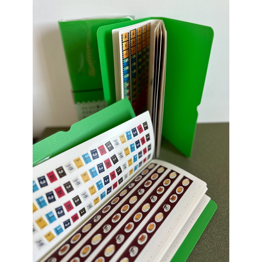 【文具室務】紙膠帶分裝本 / King Jim 紙膠帶收集冊+20款紙膠帶 / 紙膠帶分裝-細節圖2