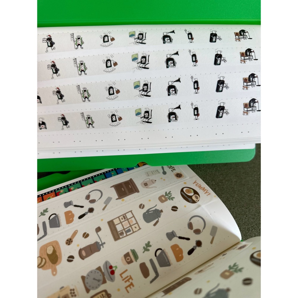 【文具室務】紙膠帶分裝本 / King Jim 紙膠帶收集冊+20款紙膠帶 / 紙膠帶分裝-細節圖6