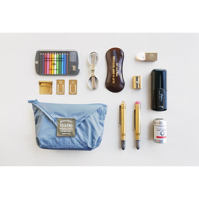 【文具室務】TN TRAVELER’S COMPANY TO＆FRO 聯名 小物 多格收納包 收納袋 小物收納 旅行-細節圖6